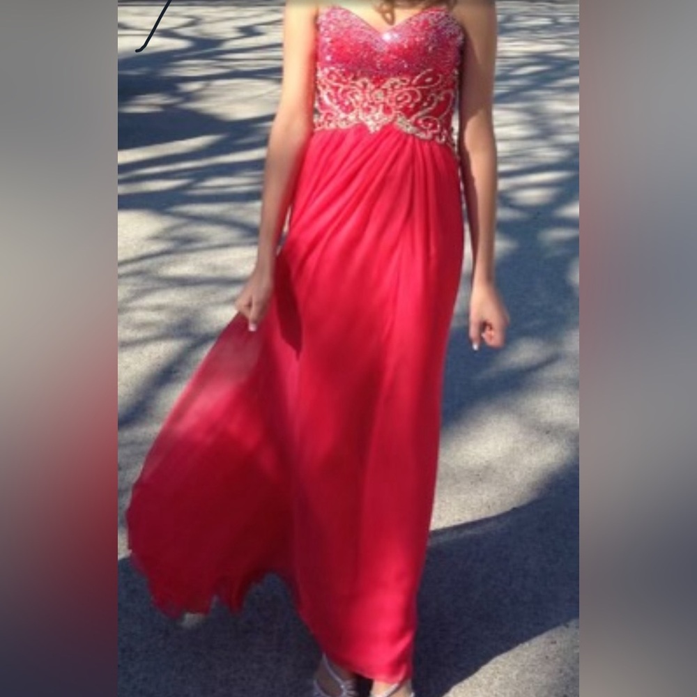 Coral Prom Dress